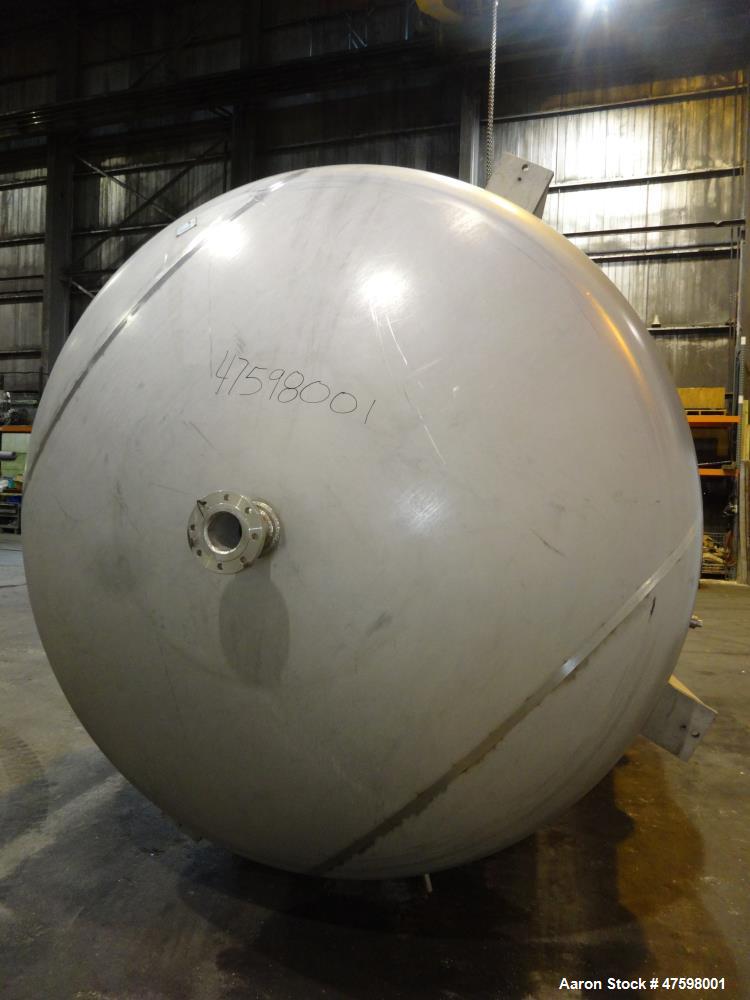 Unused- Crown Iron Works Pressure Tank, 5,497 Gallon, 304L Stainless Steel