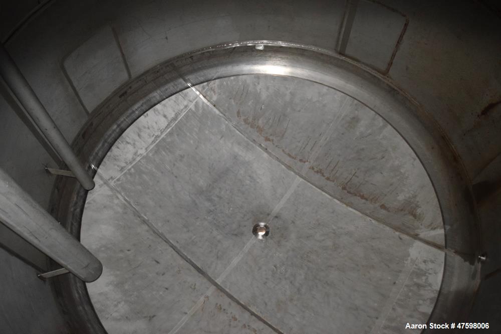 Unused- Crown Iron Works Pressure Tank, 5,818 Gallon, 316L Stainless Steel, Vert