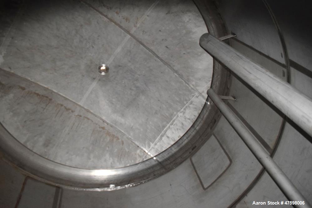 Unused- Crown Iron Works Pressure Tank, 5,818 Gallon, 316L Stainless Steel, Vert