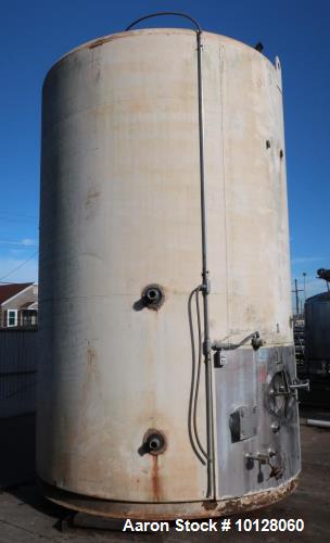 Used- 6000 Gallon Jacketed Dairy Silo Manufactured by DCI