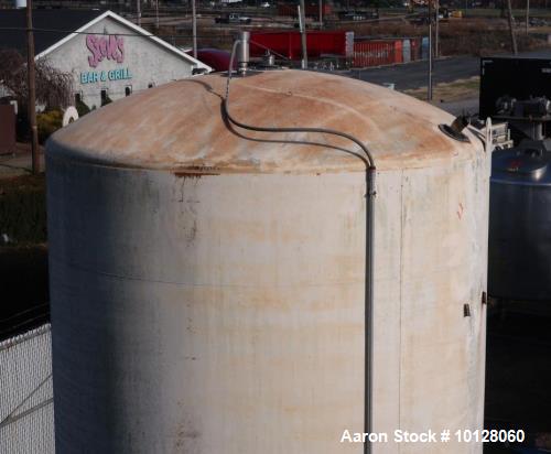 Used- 6000 Gallon Jacketed Dairy Silo Manufactured by DCI