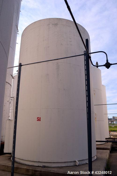 Used- DCI Jacketed Silo, 2004 Cubic Feet (15,000 Gallon), 304 Stainless Steel. 144" Diameter x 18' straight side. Dished top...
