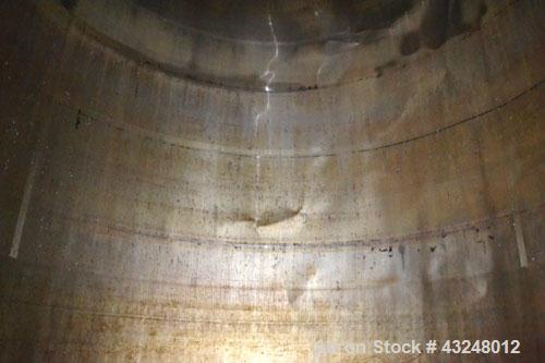 Used- DCI Jacketed Silo, 2004 Cubic Feet (15,000 Gallon), 304 Stainless Steel. 144" Diameter x 18' straight side. Dished top...