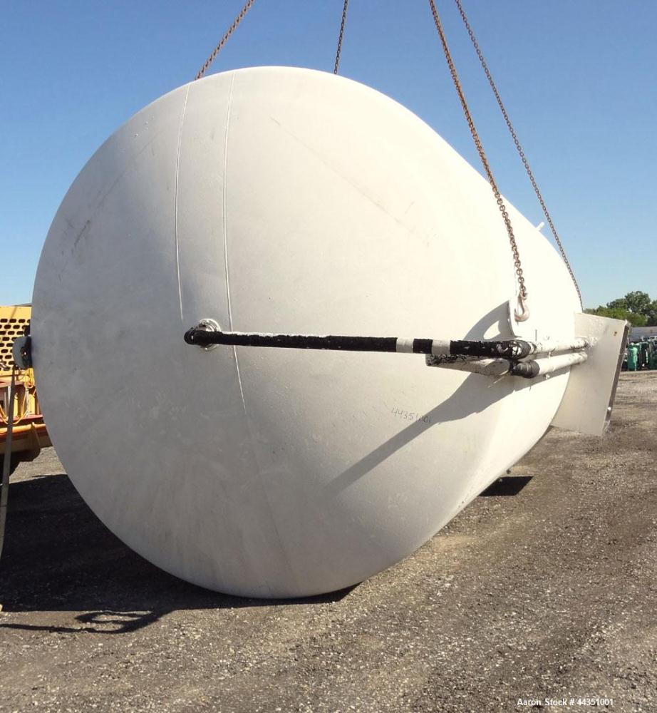 Used DCI Jacketed Silo, 2004 Cubic Feet (15,000 Gallon), 304 Stainless Steel. 144" Diameter x 18' straight side. Dished top, sloped bottom. Insulated with carbon steel sheathing. 30" Tall section of ...