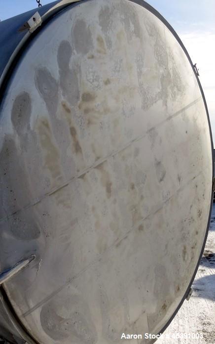 Used 14,500 Gallon Stainless Steel DCI Dimple Jacketed Tank