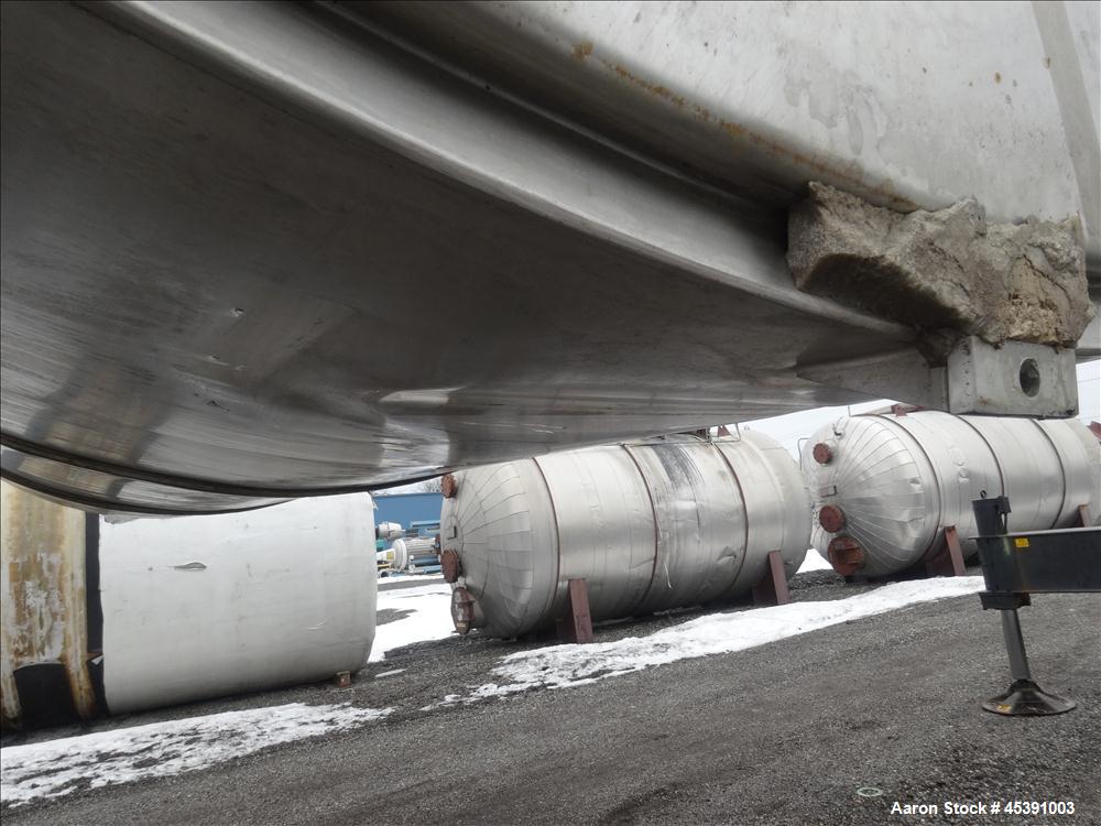 Used 14,500 Gallon Stainless Steel DCI Dimple Jacketed Tank