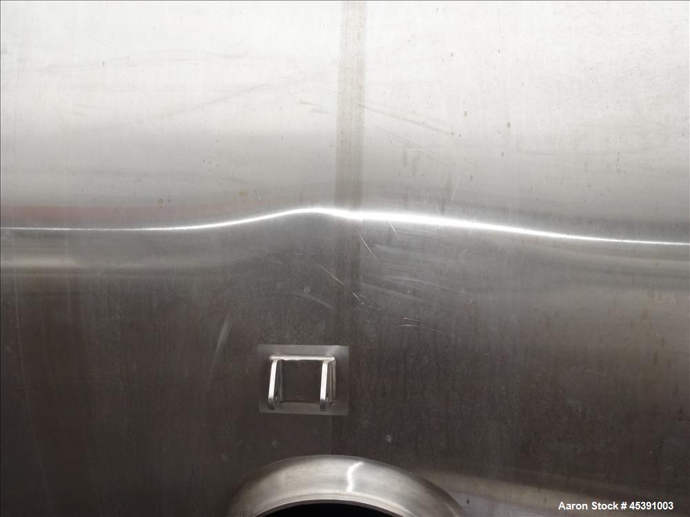 Used 14,500 Gallon Stainless Steel DCI Dimple Jacketed Tank
