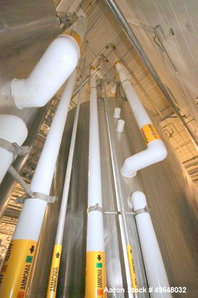 Used DCI 7,500 Gallon Jacketed Mix Tank, 316L Stainless Steel