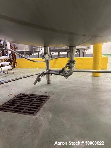 5,000 gallon Vertical Single Wall Mix Tank.