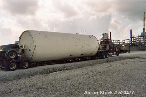 USED: DCI 30,000 gallon, stainless steel, vertical tank. 12' inside diameter x 36' straight side. 304 stainless steel, insulated, jacketed. 7.5/3.75 hp, 3/60/460V gear motor, 54/27 rpm, with 46" (4) ...