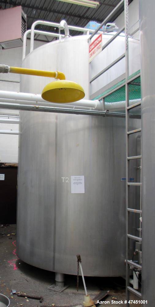Used Paul Mueller & Company 6,000 Gallon, Food Grade, Jacketed, Insulated and A