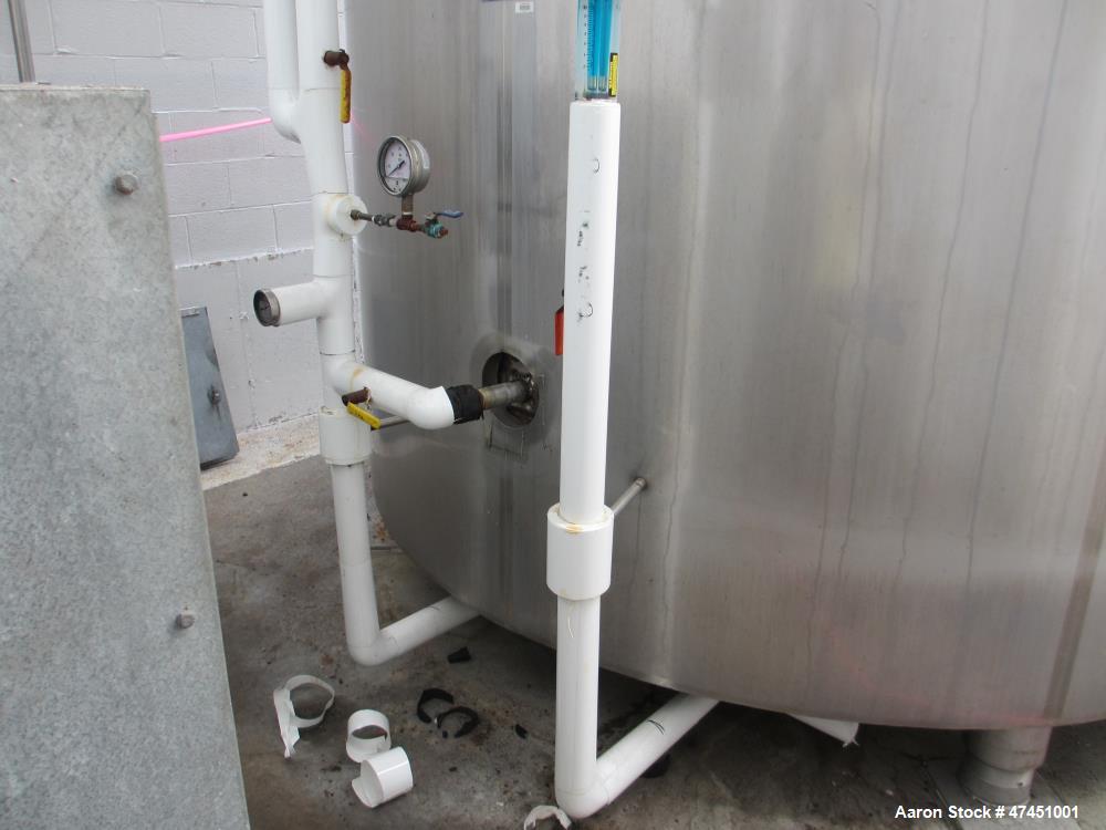 Used Paul Mueller & Company 6,000 Gallon, Food Grade, Jacketed, Insulated and A