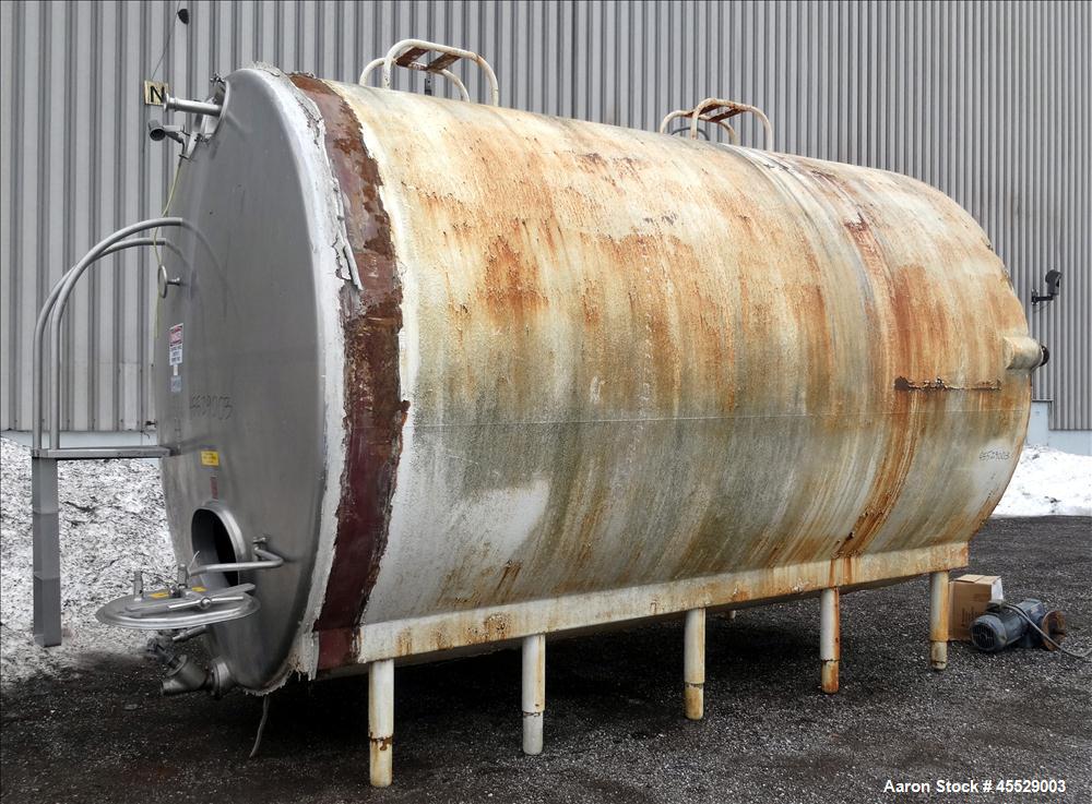 Used 6,000 Gallon Stainless Steel Dairy Craft Tank