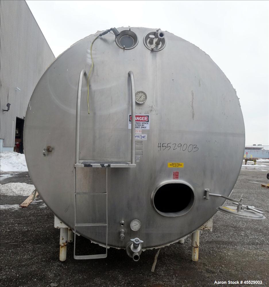 Used 6,000 Gallon Stainless Steel Dairy Craft Tank