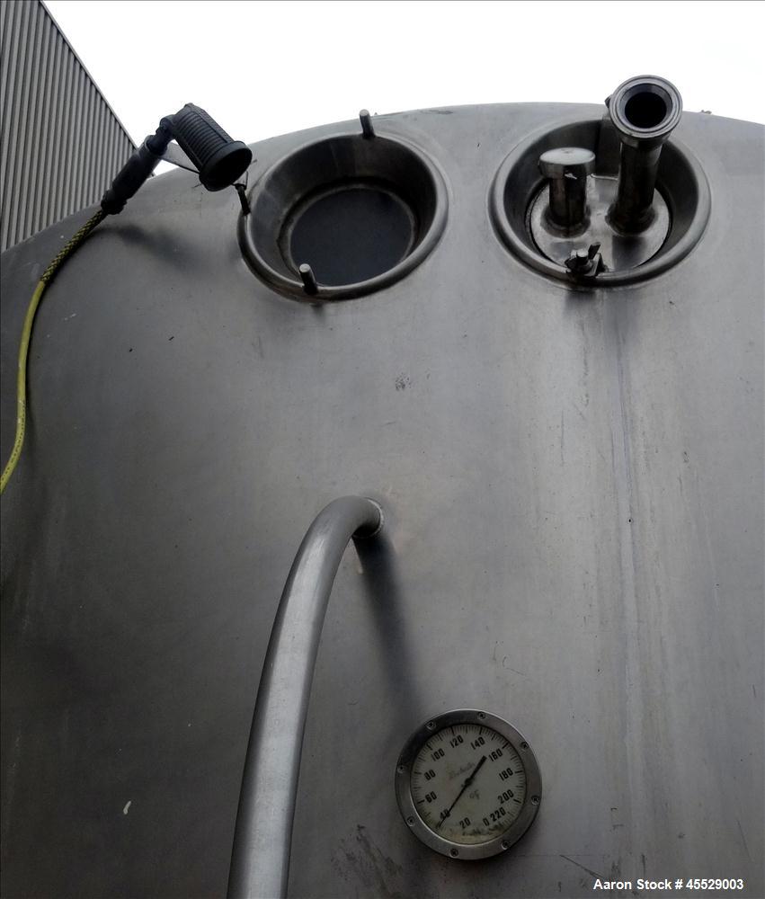 Used 6,000 Gallon Stainless Steel Dairy Craft Tank
