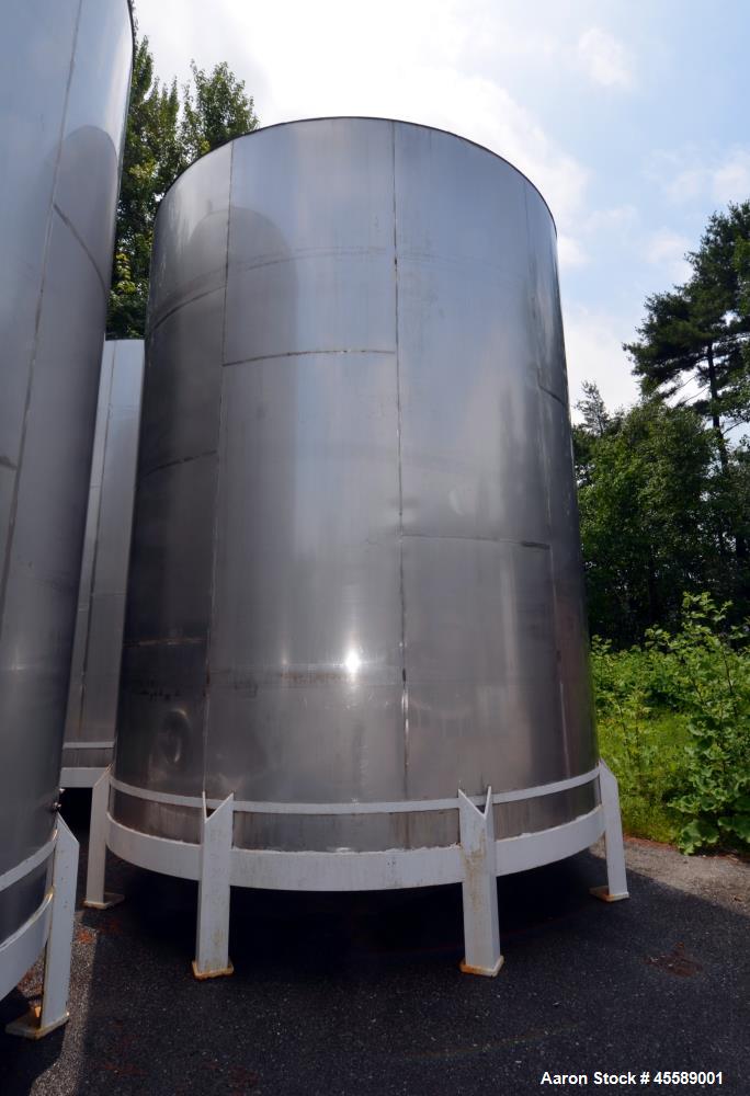 Used 15000 Gallon Douglas Brothers 304 Stainless Steel Tank