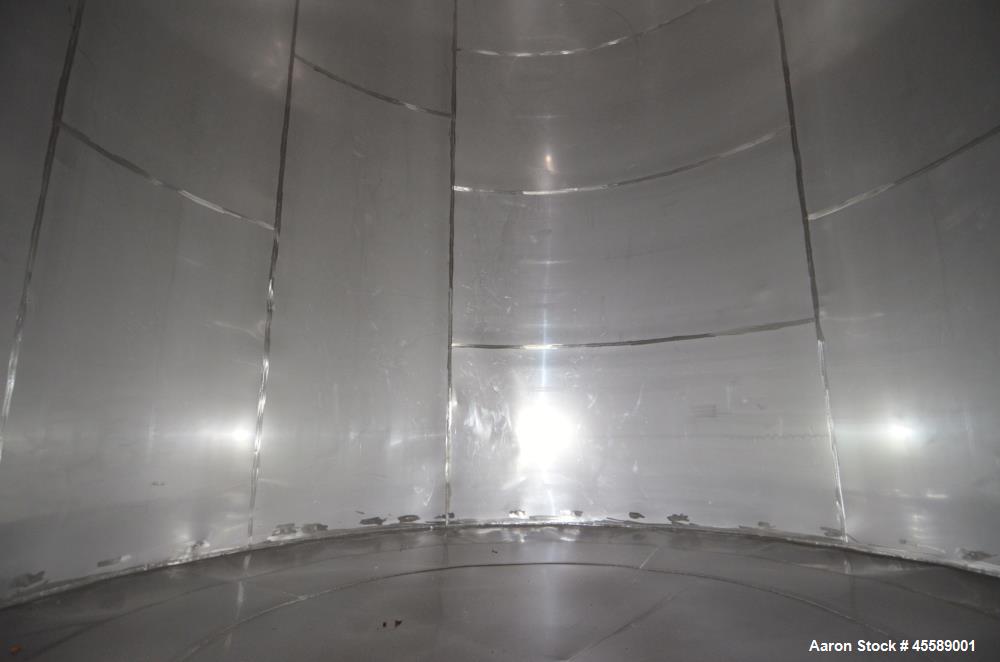 Used 15000 Gallon Douglas Brothers 304 Stainless Steel Tank