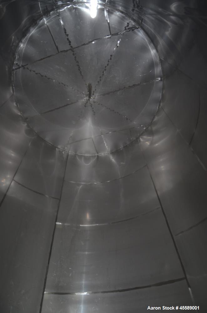 Used 15000 Gallon Douglas Brothers 304 Stainless Steel Tank
