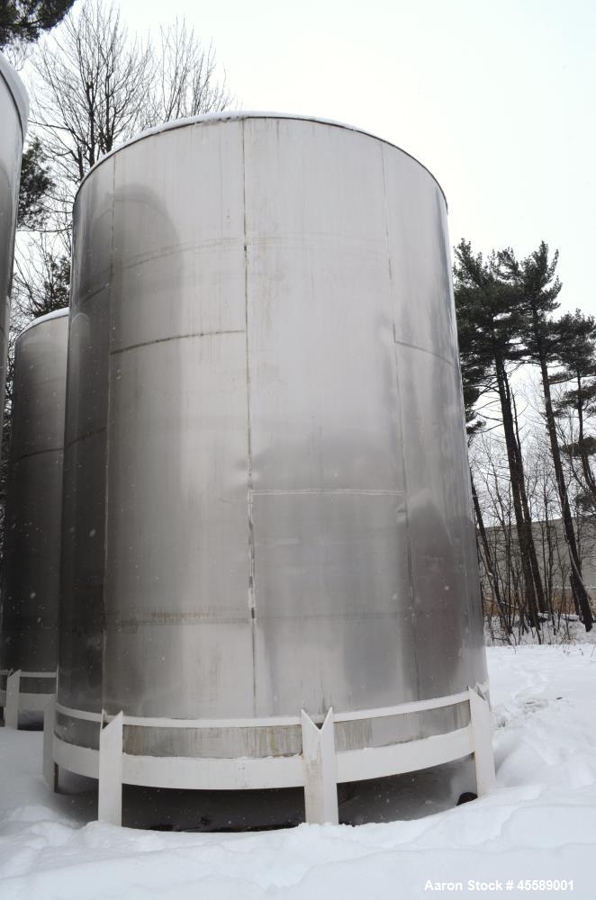 Used 15000 Gallon Douglas Brothers 304 Stainless Steel Tank
