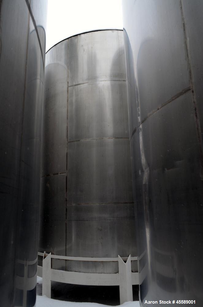 Used 15000 Gallon Douglas Brothers 304 Stainless Steel Tank