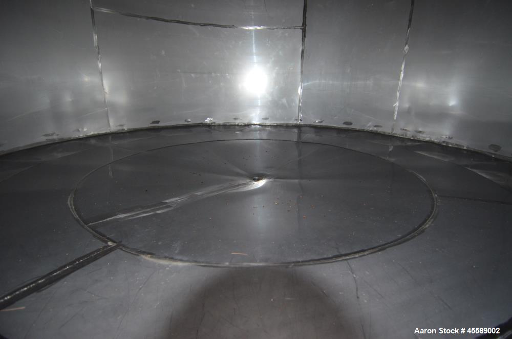 Used 15000 Gallon Douglas Brothers 304 Stainless Steel Vertical Tank
