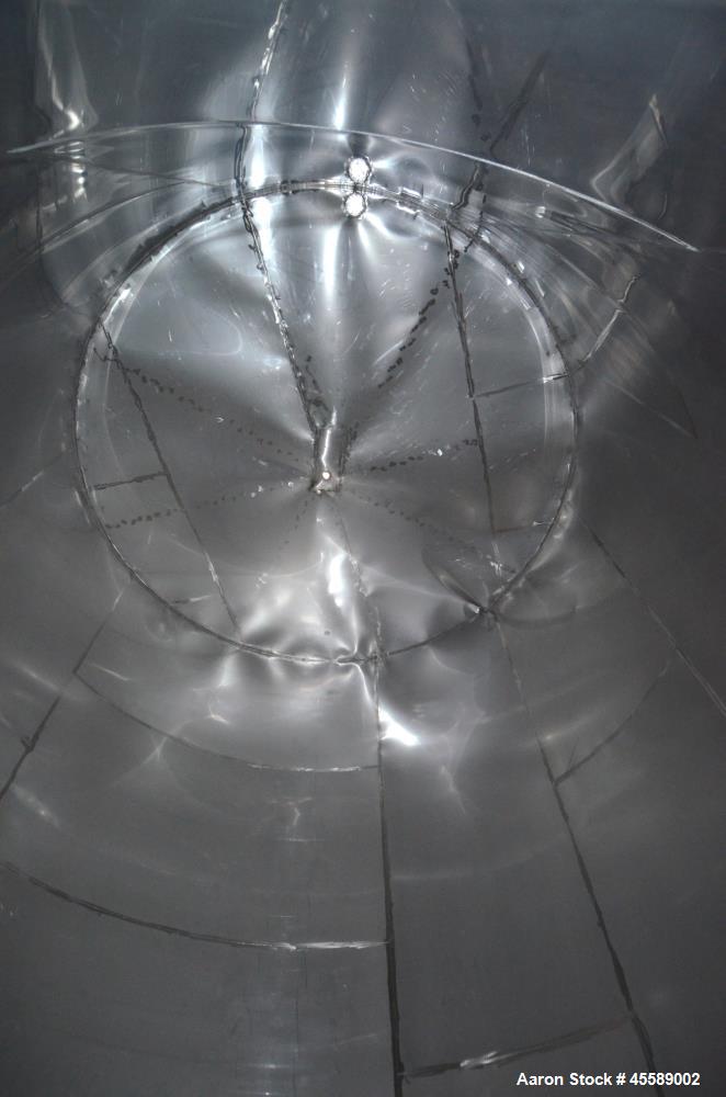 Used 15000 Gallon Douglas Brothers 304 Stainless Steel Vertical Tank