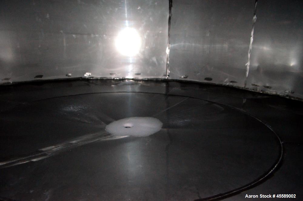 Used 15000 Gallon Douglas Brothers 304 Stainless Steel Vertical Tank