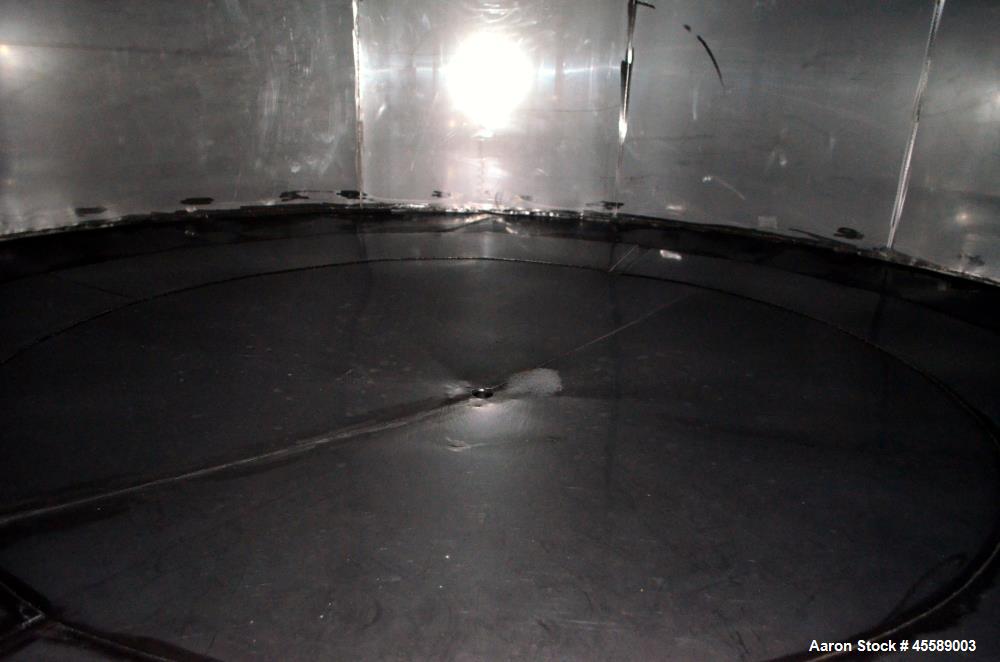 Used 15000 Gallon Douglas Brothers 304 Stainless Steel Vertical Tank