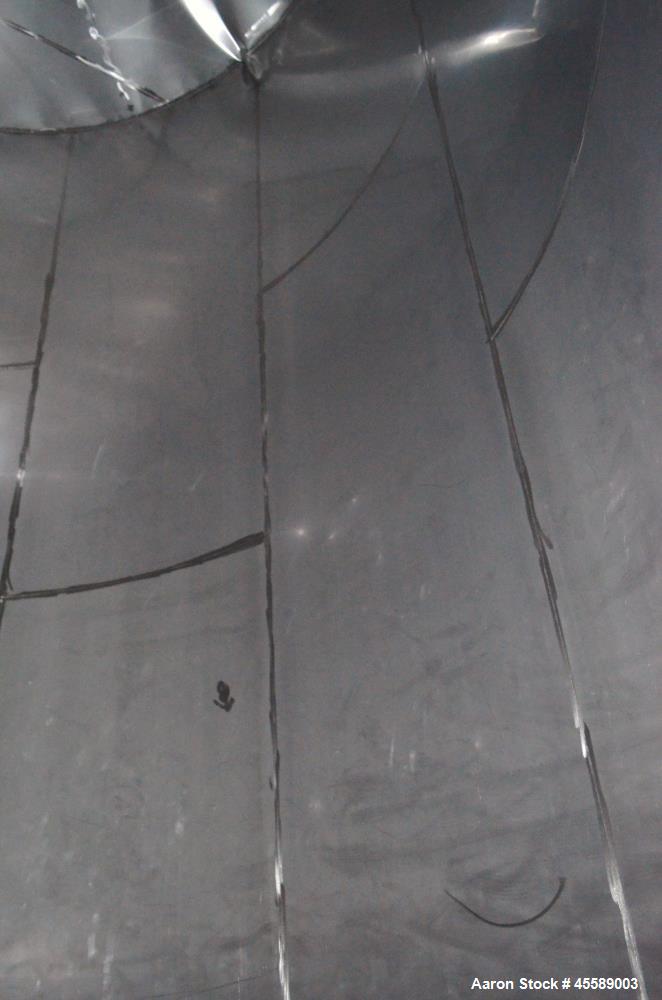 Used 15000 Gallon Douglas Brothers 304 Stainless Steel Vertical Tank