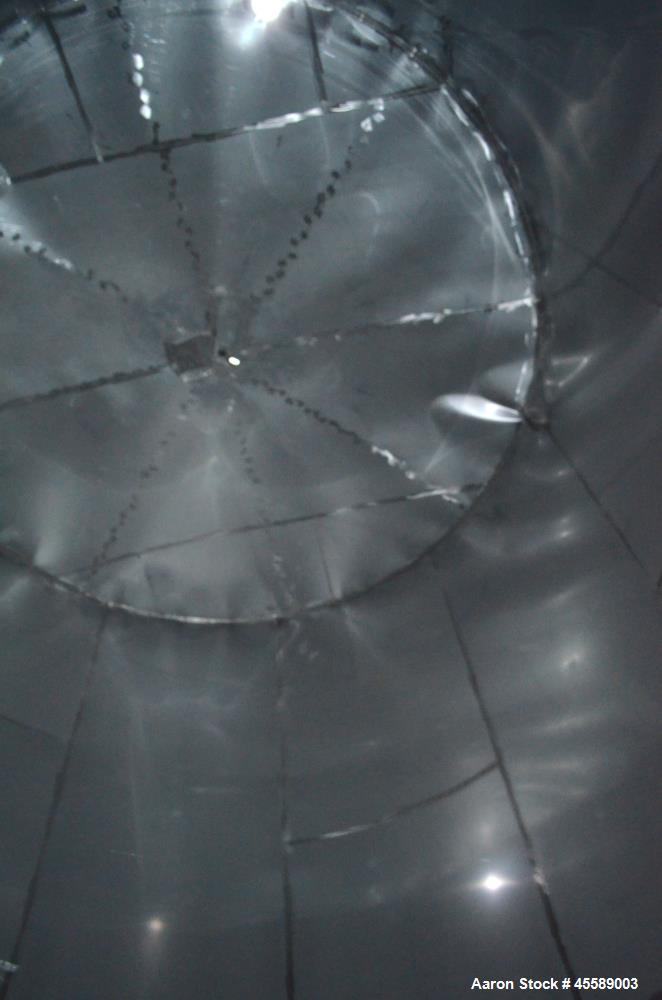 Used 15000 Gallon Douglas Brothers 304 Stainless Steel Vertical Tank