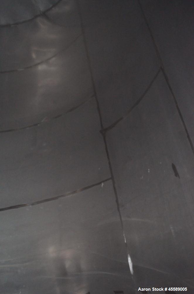 Used 15000 Gallon Douglas Brothers 304 Stainless Steel Vertical Tank