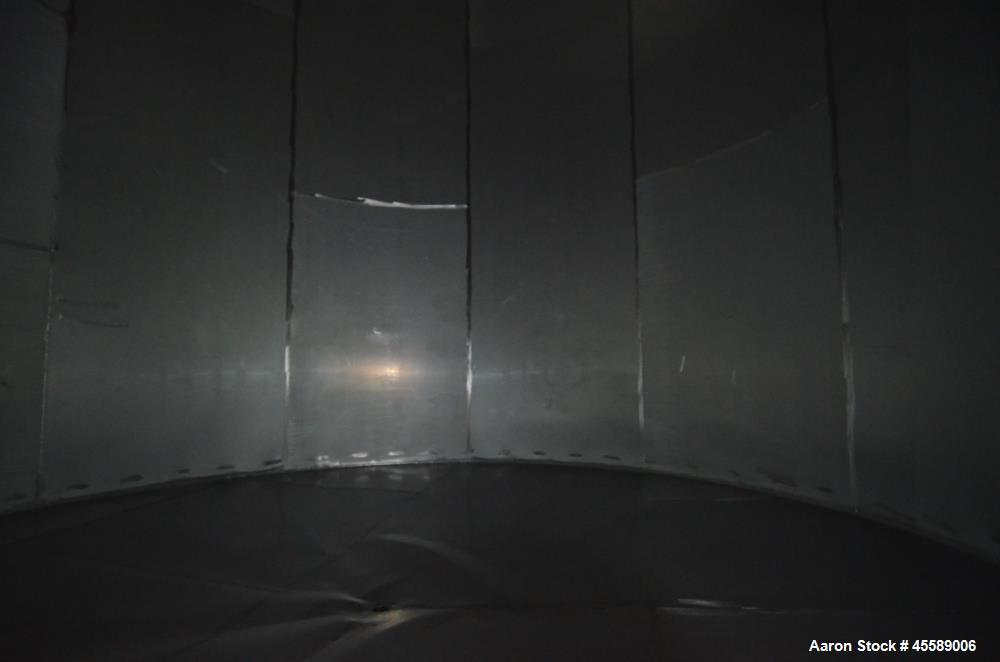 Used 15000 Gallon Douglas Brothers 304 Stainless Steel Vertical Tank