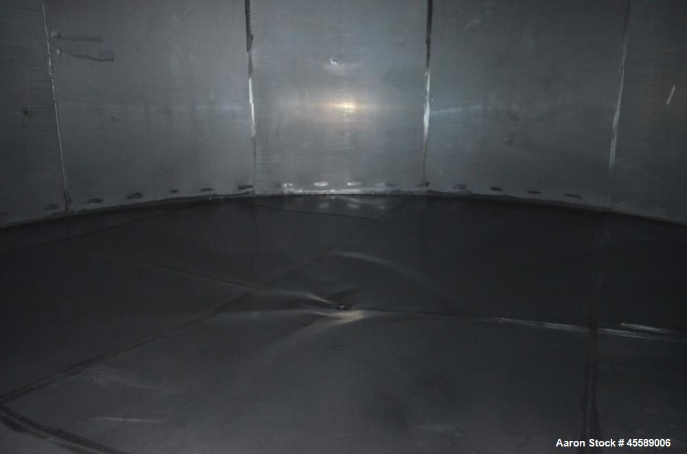 Used 15000 Gallon Douglas Brothers 304 Stainless Steel Vertical Tank