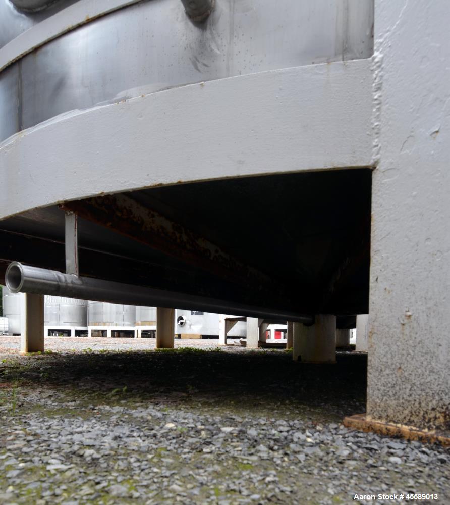 Used 15000 Gallon Douglas Brothers 304 Stainless Steel Vertical Tank