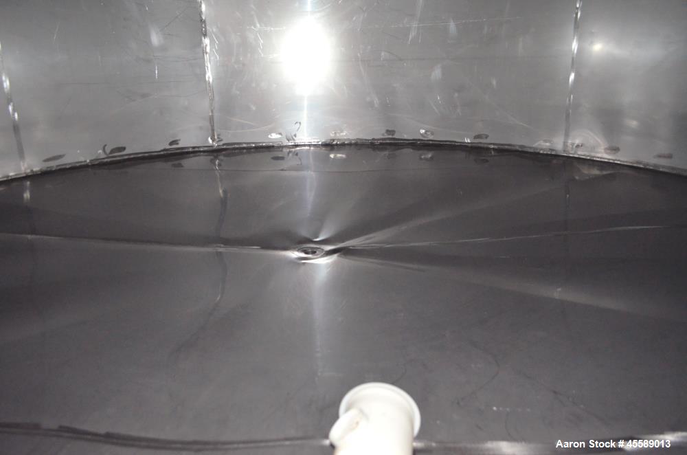 Used 15000 Gallon Douglas Brothers 304 Stainless Steel Vertical Tank