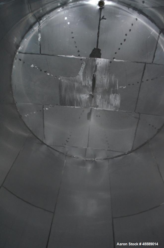 Used 15000 Gallon Douglas Brothers 304 Stainless Steel Vertical Tank