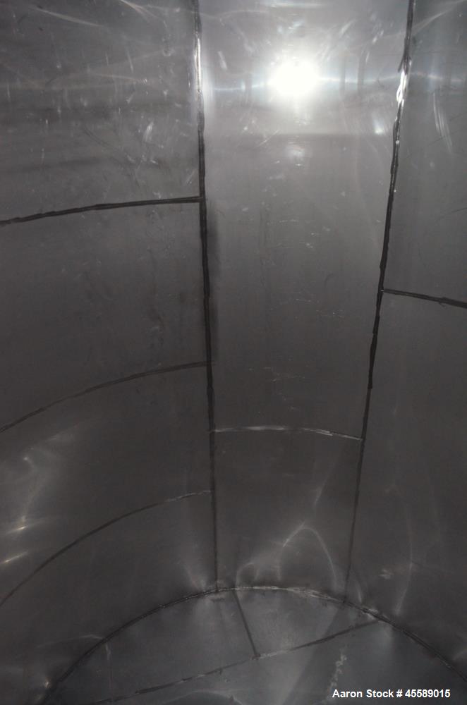 Used 15000 Gallon Douglas Brothers 304 Stainless Steel Vertical Tank