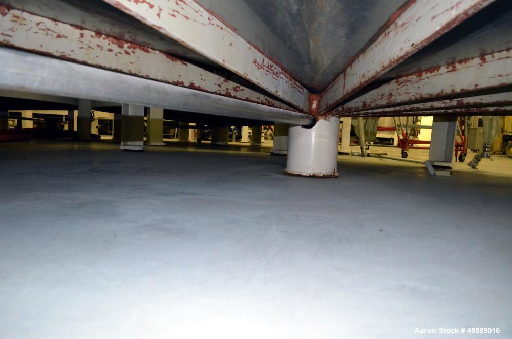 Used 15000 Gallon Douglas Brothers 304 Stainless Steel Vertical Tank