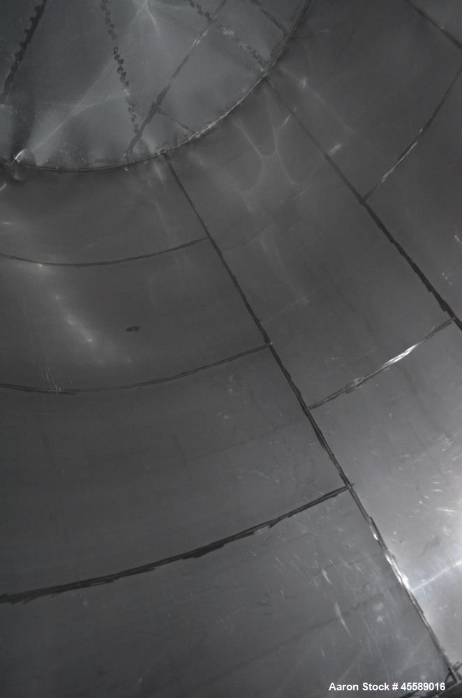 Used 15000 Gallon Douglas Brothers 304 Stainless Steel Vertical Tank