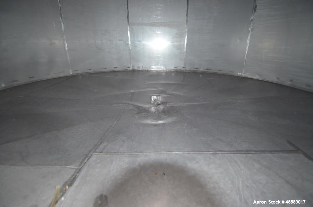 Used 15000 Gallon Douglas Brothers 304 Stainless Steel Vertical Tank