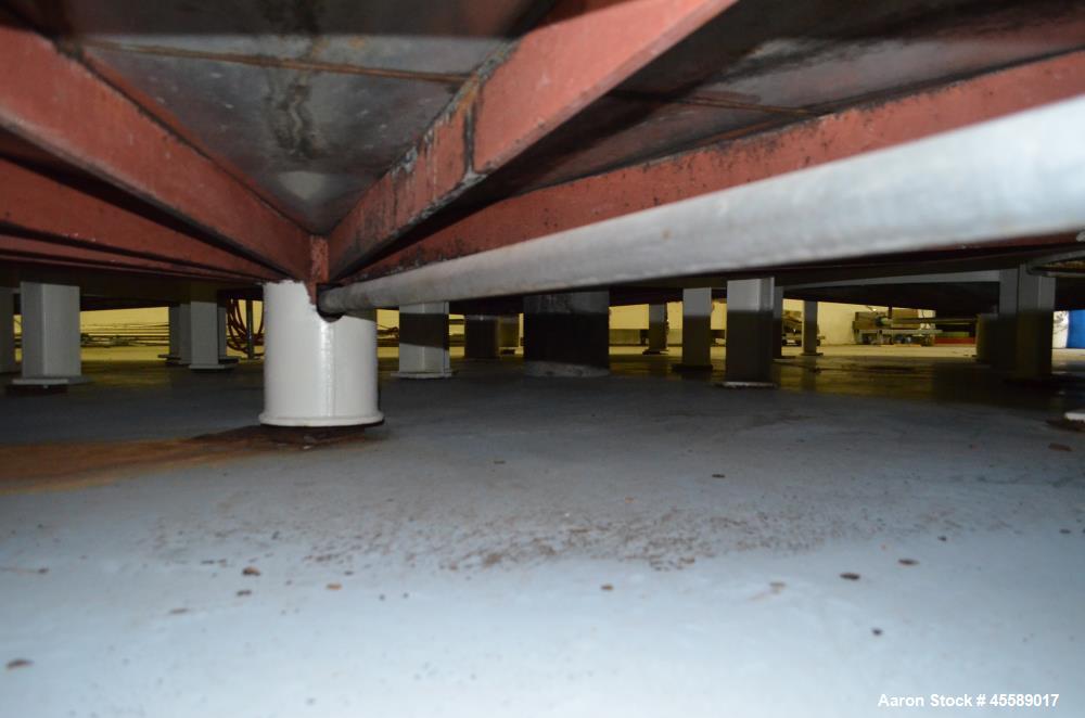 Used 15000 Gallon Douglas Brothers 304 Stainless Steel Vertical Tank