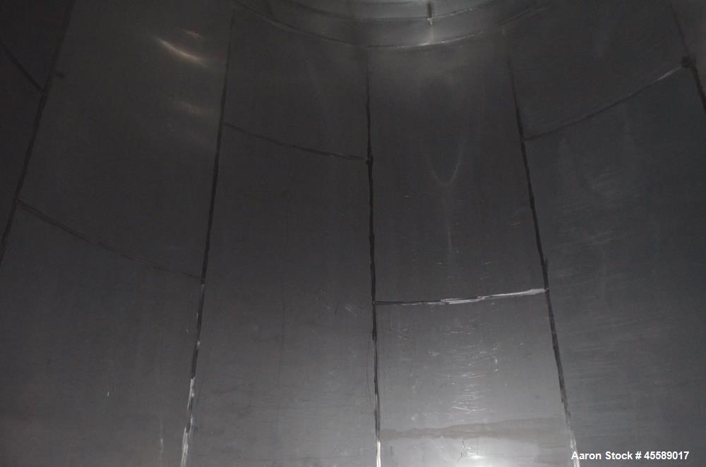 Used 15000 Gallon Douglas Brothers 304 Stainless Steel Vertical Tank