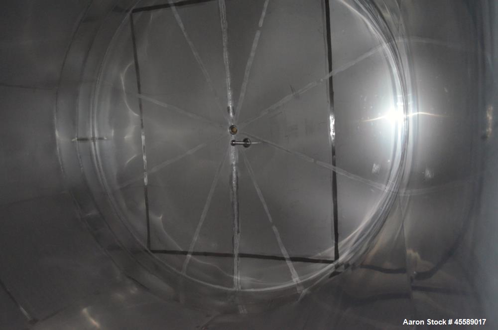 Used 15000 Gallon Douglas Brothers 304 Stainless Steel Vertical Tank