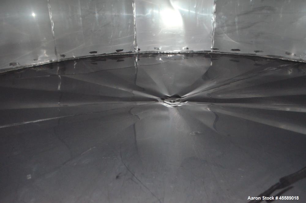 Used 15000 Gallon Douglas Brothers 304 Stainless Steel Vertical Tank