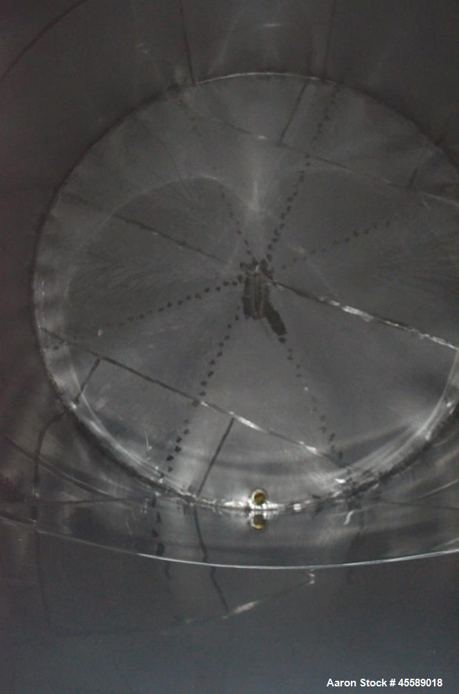 Used 15000 Gallon Douglas Brothers 304 Stainless Steel Vertical Tank