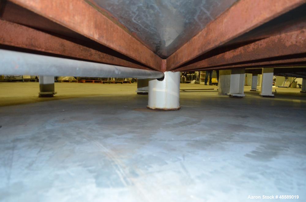Used 15000 Gallon Douglas Brothers 304 Stainless Steel Vertical Tank