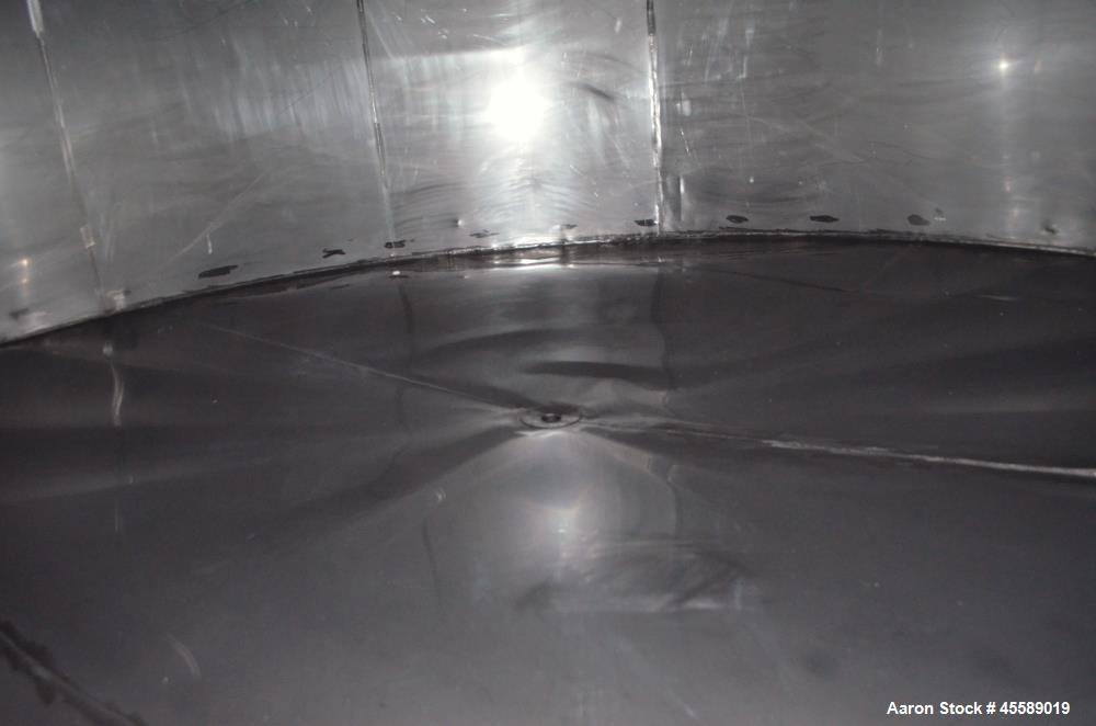 Used 15000 Gallon Douglas Brothers 304 Stainless Steel Vertical Tank