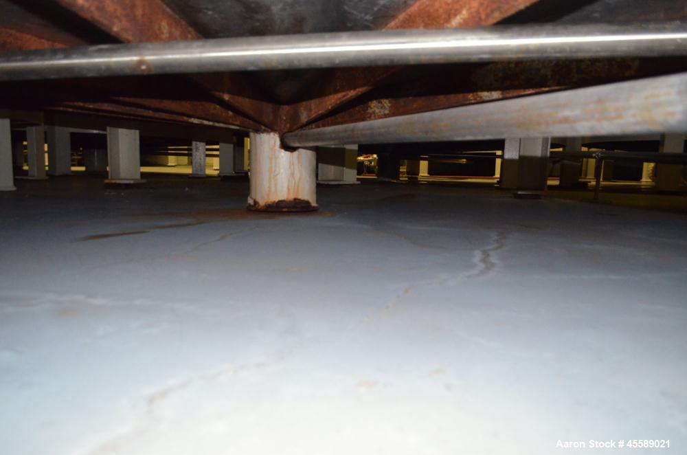 Used 15000 Gallon Douglas Brothers 304 Stainless Steel Vertical Tank