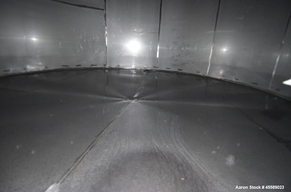 Used 15000 Gallon Douglas Brothers 304 Stainless Steel Vertical Tank