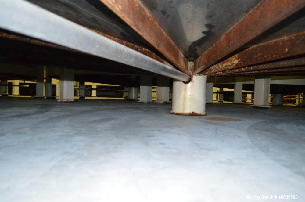 Used 15000 Gallon Douglas Brothers 304 Stainless Steel Vertical Tank